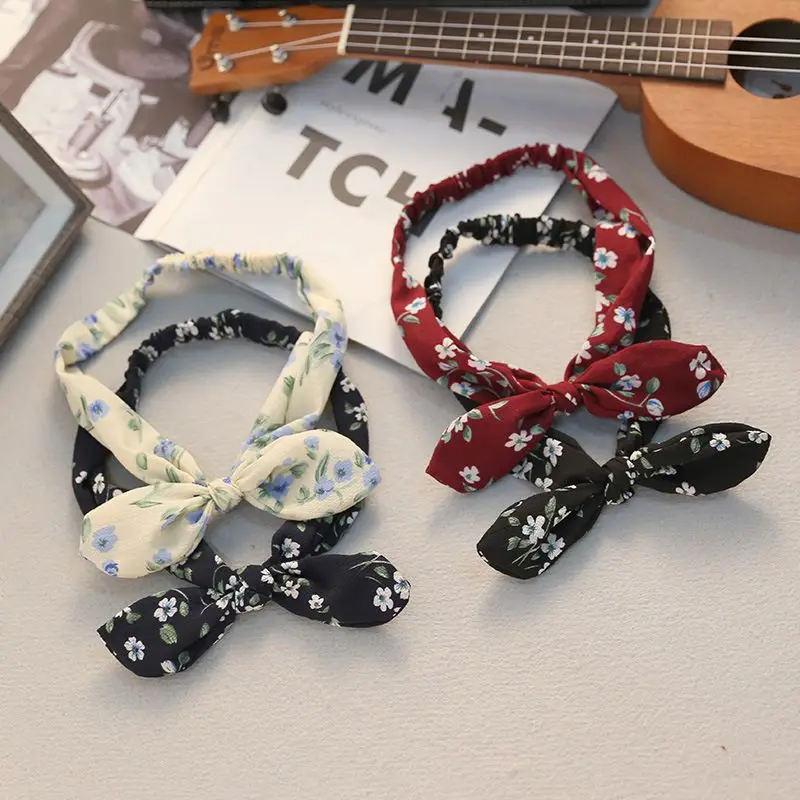 Rabbit Ears Hair Band Iron Wire Headband Headwear Fabric Flower Hair Tie Hairpins Scrunchy Hair Accessories for Women
Rabbit Ears Hair Band Iron Wire Headband Headwear Fabric Flower Hair Tie Hairpins Scrunchy Hair Accessories for Women