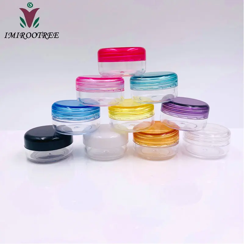 20pcs/lot 5Gram Empty Clear Plastic Cosmetic Containers Sample Packing Portable Travel Bottle Pot Jars for Cream
20pcs/lot 5Gram Empty Clear Plastic Cosmetic Containers Sample Packing Portable Travel Bottle Pot Jars for Cream