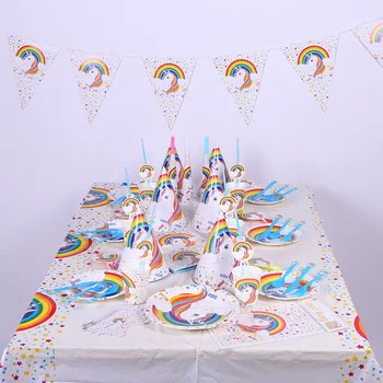 New Unicorn mia theme party supplies for children birthday party 135pcs/lot party supplies of table cloth cups forks napkins
New Unicorn mia theme party supplies for children birthday party 135pcs/lot party supplies of table cloth cups forks napkins