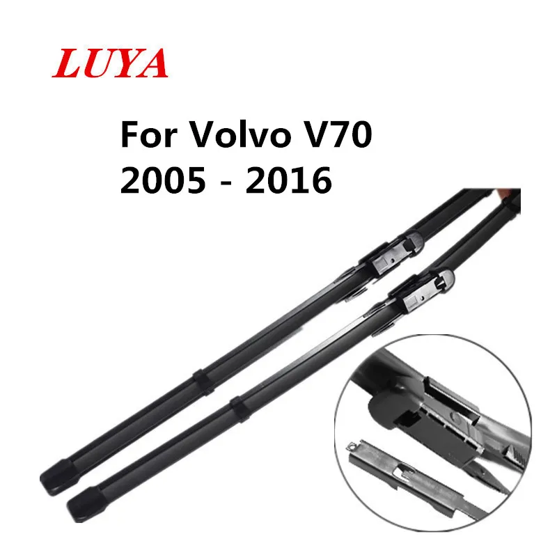 LUYA Wiper Blade Car windshield wiper For Volvo V70 2005 2006 2007 2008 2009 2010 2011 2012 2013-2016 car accessories styling
LUYA Wiper Blade Car windshield wiper For Volvo V70 2005 2006 2007 2008 2009 2010 2011 2012 2013-2016 car accessories styling