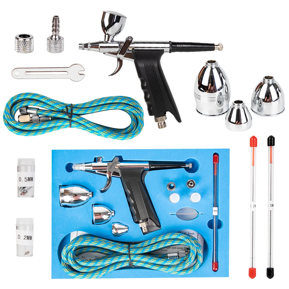 2cc/5cc/13cc Cup Airbrush Pen Spray Gun Precision Dual-action 0.2/0.3/0.5mm Nozzle Paint Air-brush For Nail Art Tool
2cc/5cc/13cc Cup Airbrush Pen Spray Gun Precision Dual-action 0.2/0.3/0.5mm Nozzle Paint Air-brush For Nail Art Tool