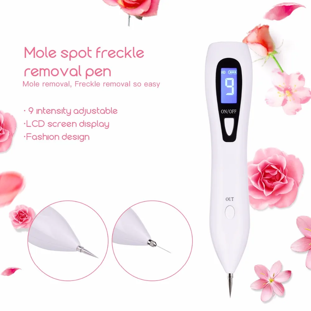 Electric Portable Spots Freckle Nevus Mole Wart Tattoo Removal Pen LCD Display Beauty Devices with Replaceable Needles Skin Care
Electric Portable Spots Freckle Nevus Mole Wart Tattoo Removal Pen LCD Display Beauty Devices with Replaceable Needles Skin Care