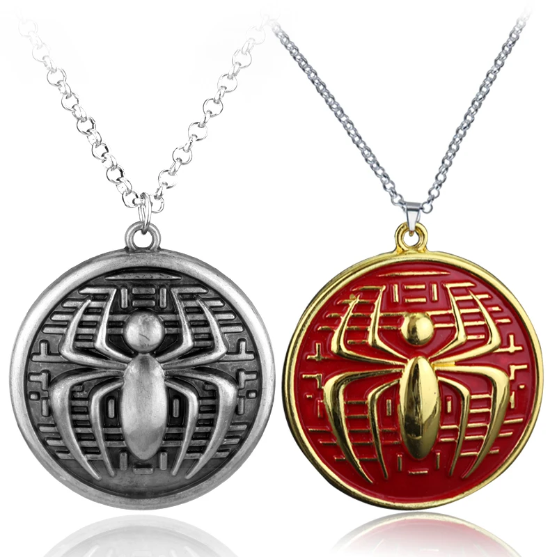 Movie Keepsake Spider Man Necklace Spiderman Venom Necklaces Pendant Fan's Gift Jewelry Accessories Souvenir
Movie Keepsake Spider Man Necklace Spiderman Venom Necklaces Pendant Fan's Gift Jewelry Accessories Souvenir