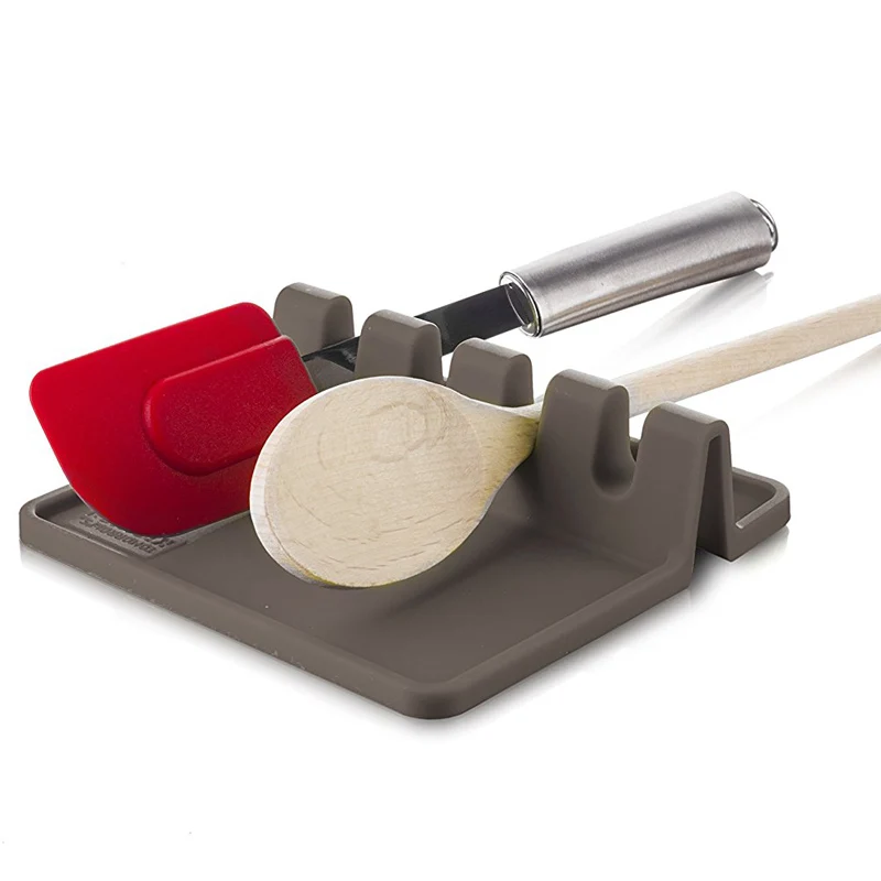 Kitchen Cooking Tools Rest Stand Holder Kitchen Silicone Spoon Rest Utensil Spatula Holder Heat Resistant
Kitchen Cooking Tools Rest Stand Holder Kitchen Silicone Spoon Rest Utensil Spatula Holder Heat Resistant
