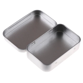 Practical Small Empty Silver Flip Metal Storage Box Survival Kit Tin Higen Lid Case Organizer For Money Coin Candy Keys
Practical Small Empty Silver Flip Metal Storage Box Survival Kit Tin Higen Lid Case Organizer For Money Coin Candy Keys