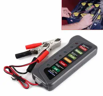 2020 Latest design car battery tester meter Alternator battery Tester with 6 LED Lights Display Battery Diagnostic Tool Car
2020 Latest design car battery tester meter Alternator battery Tester with 6 LED Lights Display Battery Diagnostic Tool Car