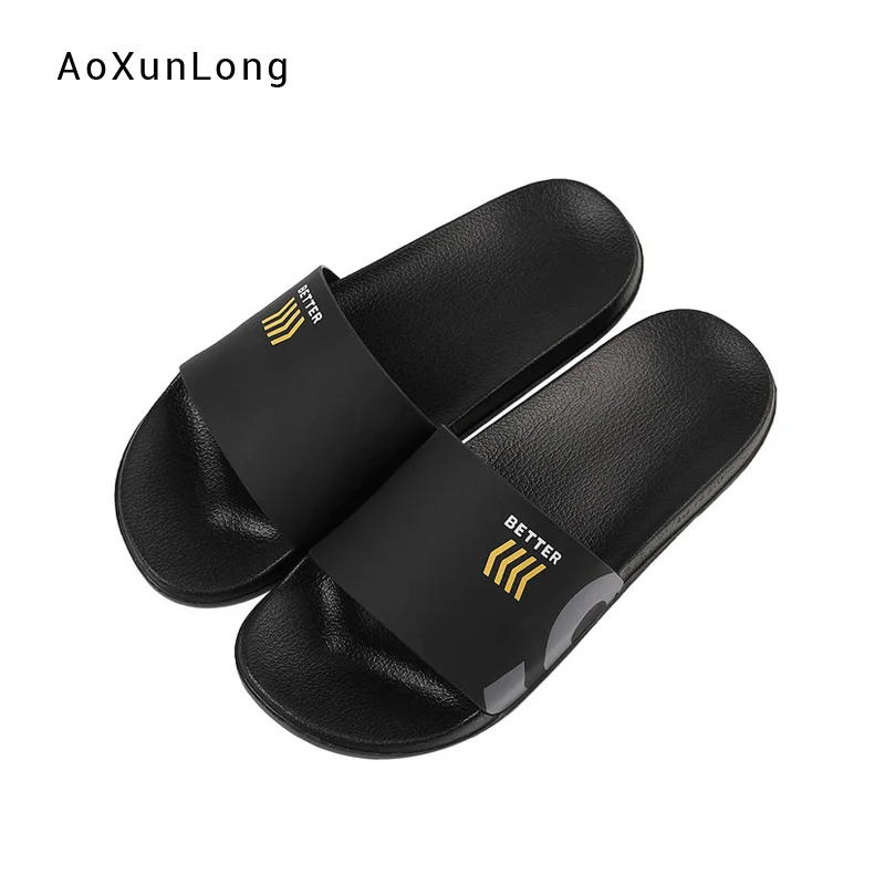 2019 New Men's Home Indoor Slippers Fashoin Bathroom Sandals Solid Soft Wearable Flip Flops Shoes Men's Anti-slip Slippers
2019 New Men's Home Indoor Slippers Fashoin Bathroom Sandals Solid Soft Wearable Flip Flops Shoes Men's Anti-slip Slippers
