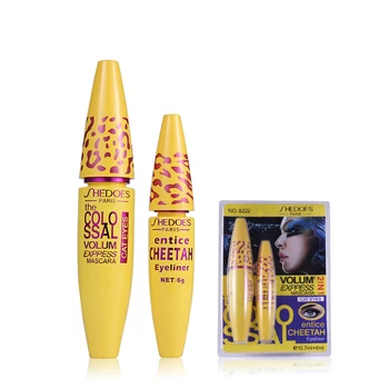 2pcs/lot UCANBE Professional Make up Set Black Mascara Waterproof + Liquid Eye Liner Leopard Colossal Curling Cosmetic Kit Tools
2pcs/lot UCANBE Professional Make up Set Black Mascara Waterproof + Liquid Eye Liner Leopard Colossal Curling Cosmetic Kit Tools