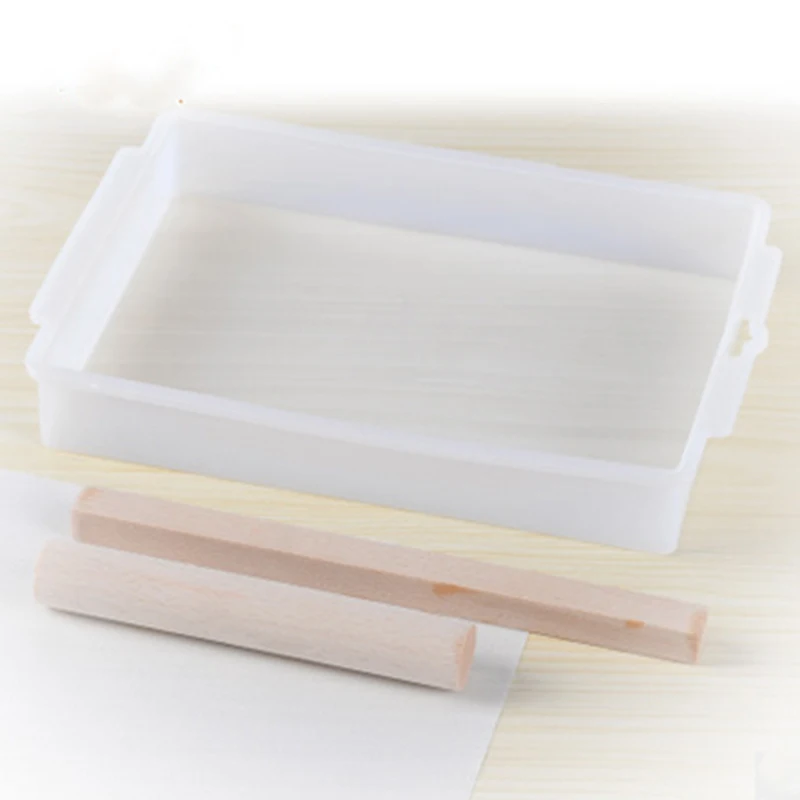 4Pcs/set DIY Handmade Nougat Silicone Mold Non-stick Mat Wooden Flat Roll Nougat Chocolate Mold Rooling Pins Baking Pastry Tools
4Pcs/set DIY Handmade Nougat Silicone Mold Non-stick Mat Wooden Flat Roll Nougat Chocolate Mold Rooling Pins Baking Pastry Tools