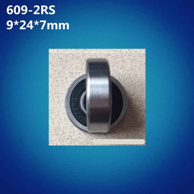 Free shipping 10pcs 609-2RS (9*24*7 mm) Miniature Deep Groove Ball Bearings 609 2RS rubber sealed 609RS for bike&fishing
Free shipping 10pcs 609-2RS (9*24*7 mm) Miniature Deep Groove Ball Bearings 609 2RS rubber sealed 609RS for bike&fishing
