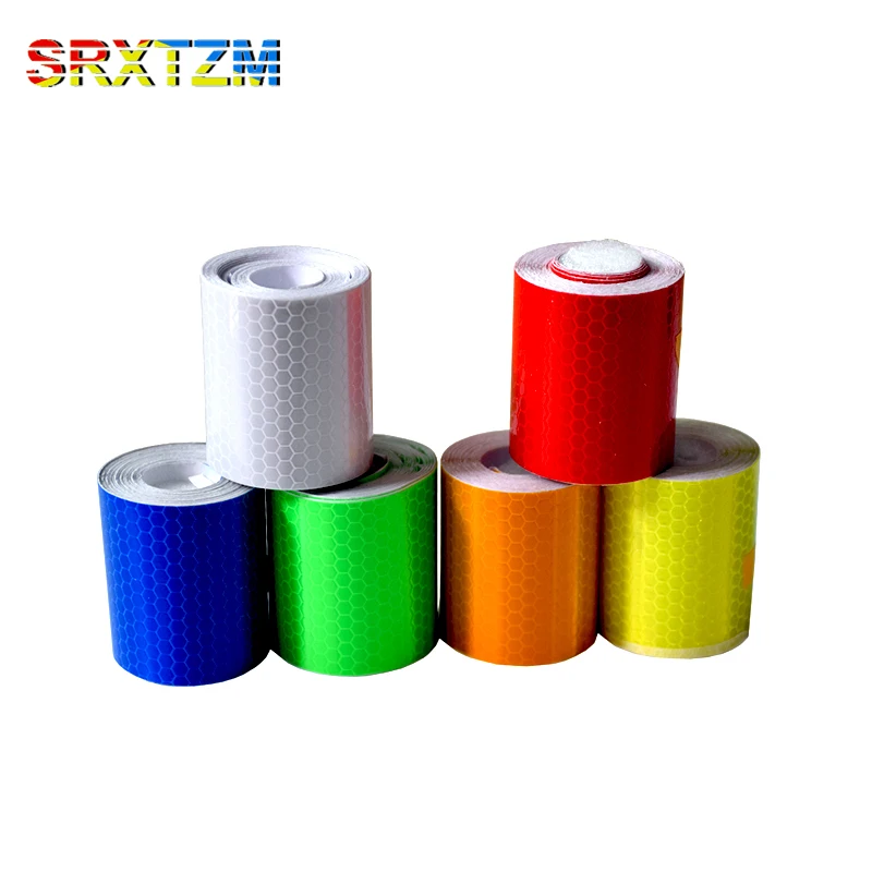SRXTZM Bicycle Car Reflective Tape 5cmx3m Reflective Bicycle Stickers Adhesive Tape For Bike Safety White Red Yellow Reflective
SRXTZM Bicycle Car Reflective Tape 5cmx3m Reflective Bicycle Stickers Adhesive Tape For Bike Safety White Red Yellow Reflective