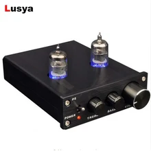 D2 HIFI трубный преамп 6J1 клапан звуковой Предварительный усилитель двухканальный тройной бас с адаптером питания лазерной резьбы символов(China)