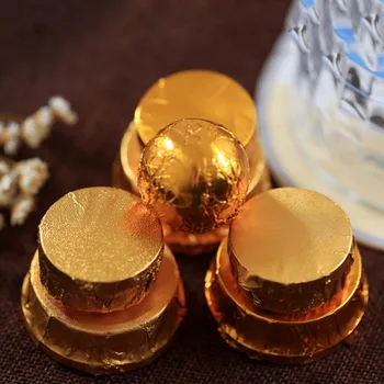 100pcs/Lot Gold Tinfoils Chocolate Candy Wrapping Papers Pastry Meatballs Tea Leaves Foil Paper DIY Decoration Packing Paper
100pcs/Lot Gold Tinfoils Chocolate Candy Wrapping Papers Pastry Meatballs Tea Leaves Foil Paper DIY Decoration Packing Paper