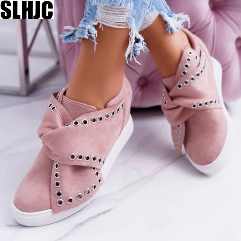 SLHJC Women Wedges Heels Shoes 2019 Autumn Inner Height Increasing Flats Women Plus Size Elevator Round Toe Sneakers
SLHJC Women Wedges Heels Shoes 2019 Autumn Inner Height Increasing Flats Women Plus Size Elevator Round Toe Sneakers
