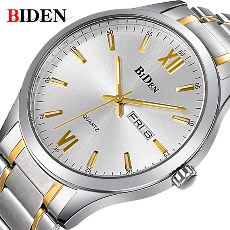 BIDEN Top Brand Luxury Wrist Watch Men Military Army Male Sport Clock Steel Strap Mens Watches Date Week Business Quartz Clocks
BIDEN Top Brand Luxury Wrist Watch Men Military Army Male Sport Clock Steel Strap Mens Watches Date Week Business Quartz Clocks