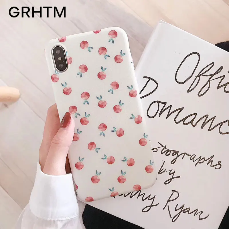 Summer Small Fresh Phone Case For iphone 8 7 6 6s Plus X Ultra-thin TPU Soft Cover For iphone XS MAX XR Protective Case Coque
Summer Small Fresh Phone Case For iphone 8 7 6 6s Plus X Ultra-thin TPU Soft Cover For iphone XS MAX XR Protective Case Coque