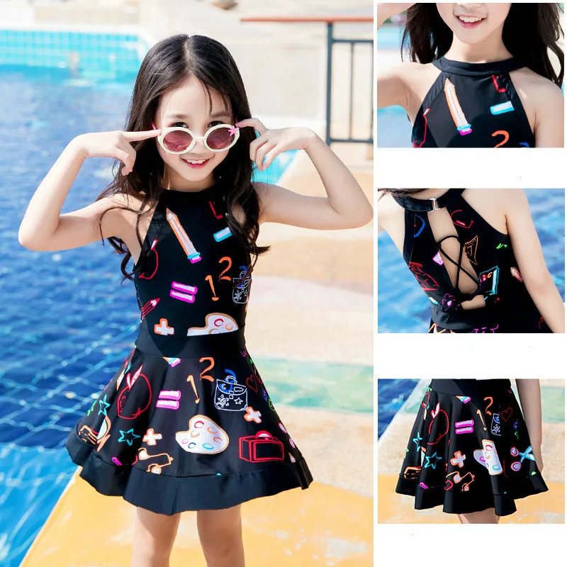 Swimwear-Girls-One-Piece-Lovely-Black-Princess-Teen-Costumes-Dress-2018-Children-Swimwear-Summer-Swimwear-Kids_meitu_1