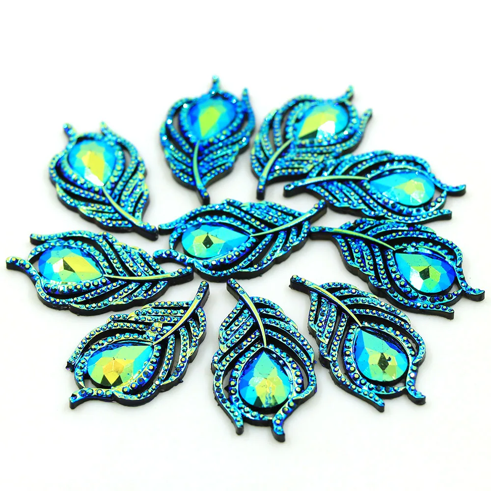 20x38mm 10pcs Sewing Crystal AB Feather Leaves Resin Rhinestones Flatback DIY Rhinestones For Needlework For Clothes Crafts
20x38mm 10pcs Sewing Crystal AB Feather Leaves Resin Rhinestones Flatback DIY Rhinestones For Needlework For Clothes Crafts