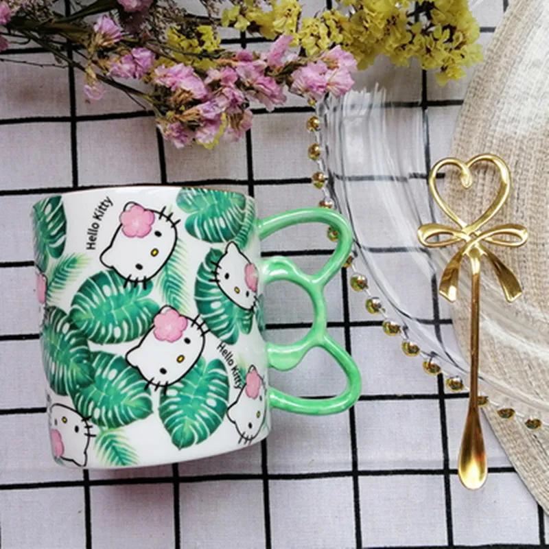 XICIN 100% porcelain family Hello Kitty colors coffee mug cup for lover creative lovely gifts with spoon for breakfast and milk
XICIN 100% porcelain family Hello Kitty colors coffee mug cup for lover creative lovely gifts with spoon for breakfast and milk