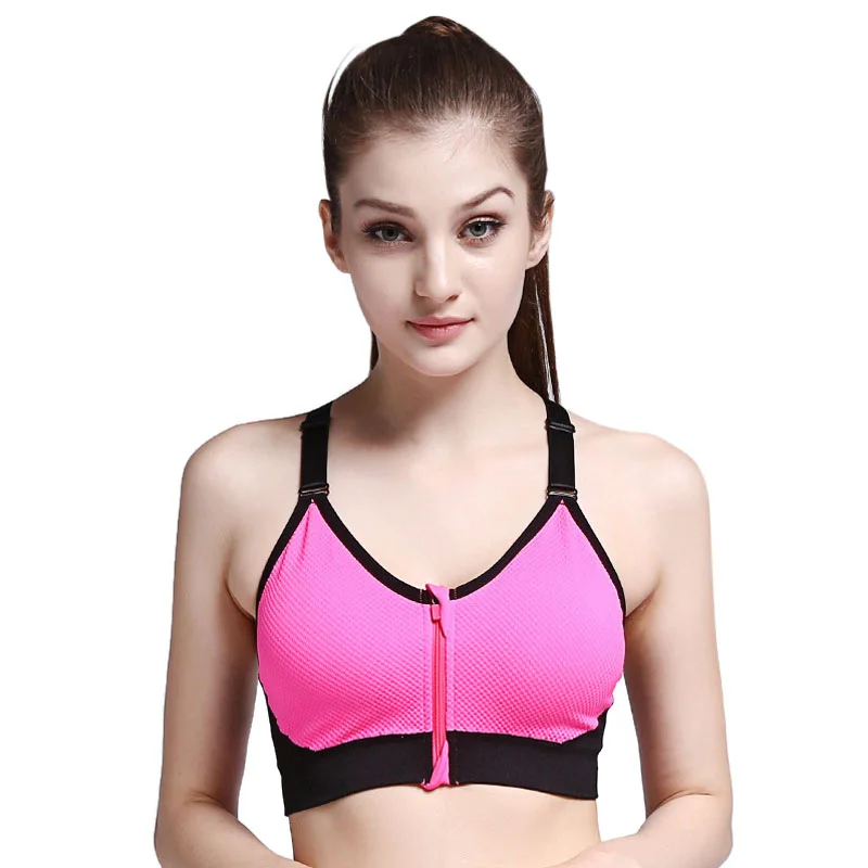 Aliexpress Buy CALOFE Women Breathable Running Bra Top Push Up