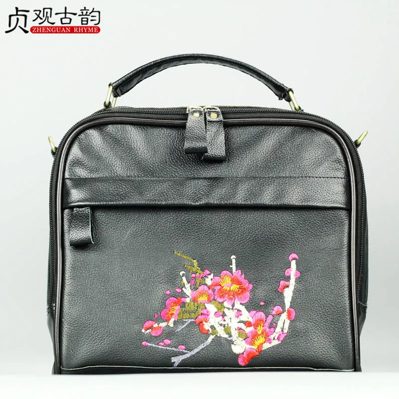Women Genuine Leather Embroidery Tote Handbag National Retro Handmade The First Layer Cowhide Lady Shoulder Bohemia 019 Hand Bag
Women Genuine Leather Embroidery Tote Handbag National Retro Handmade The First Layer Cowhide Lady Shoulder Bohemia 019 Hand Bag