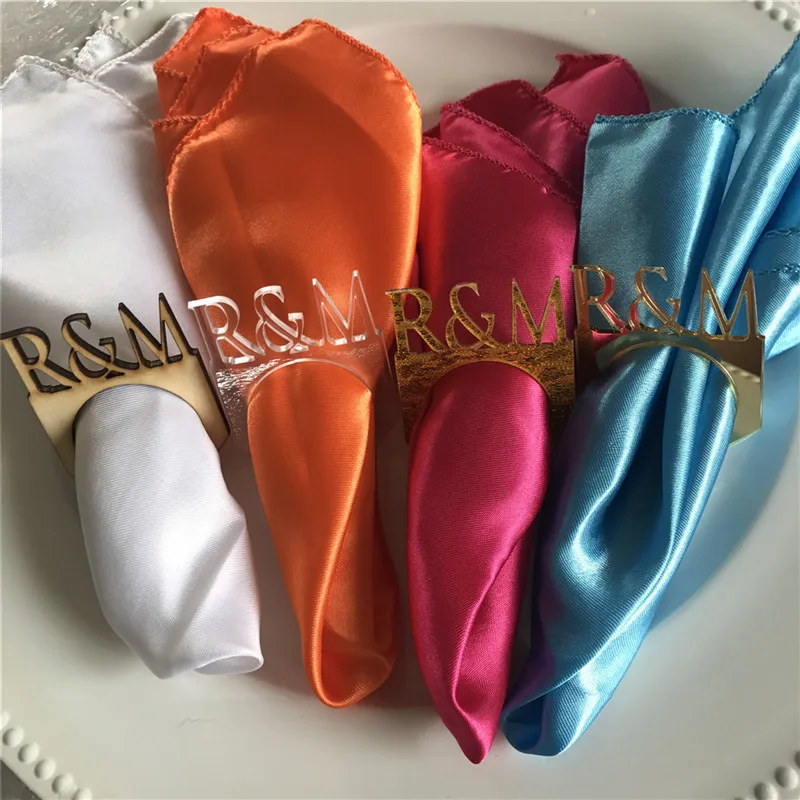 50pcs Personalized Wedding Napkin Rings Custom Wood/Acrylic Table Napkin Ring Holder Rustic Wedding Christmas Party Table Decor
50pcs Personalized Wedding Napkin Rings Custom Wood/Acrylic Table Napkin Ring Holder Rustic Wedding Christmas Party Table Decor
