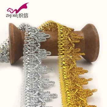 40Meters High Qulality Dancing Cloth Accessories Dentelle Gold Silver Curve Lace Trim Sewing Lace Centipede Braided Lace Ribbons
40Meters High Qulality Dancing Cloth Accessories Dentelle Gold Silver Curve Lace Trim Sewing Lace Centipede Braided Lace Ribbons