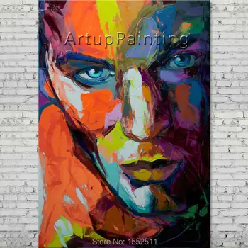 Palette knife portrait Face Oil painting Character figure canva Hand painted Francoise Nielly wall Art picture 14-26
Palette knife portrait Face Oil painting Character figure canva Hand painted Francoise Nielly wall Art picture 14-26