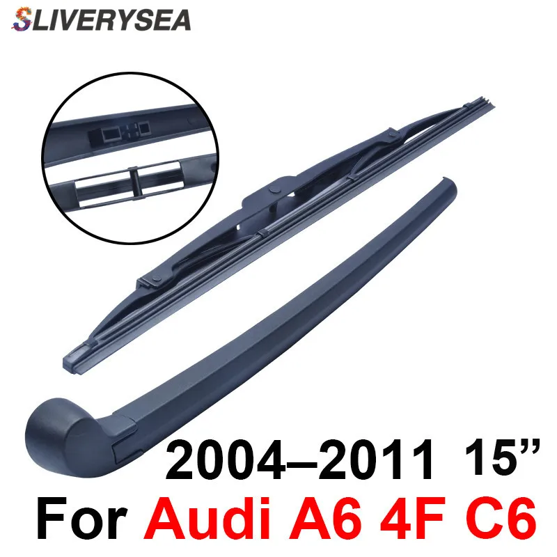 Rear Wiper Blade and Arm For Audi A6 4F C6 2004-2011 15'' 5 door Avant High Quality Iso9000 Natural Rubber RAD10-3B
Rear Wiper Blade and Arm For Audi A6 4F C6 2004-2011 15'' 5 door Avant High Quality Iso9000 Natural Rubber RAD10-3B