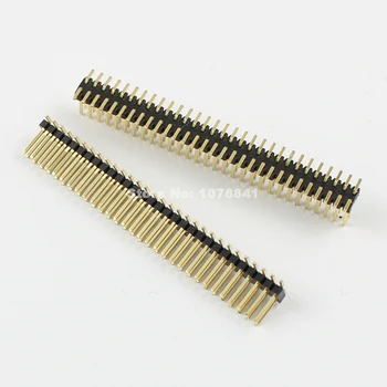 100 Pcs Per Lot Gold Plated Pitch 1.27mm Male 2x30 Pin Double Row SMT Pin Header Strip
100 Pcs Per Lot Gold Plated Pitch 1.27mm Male 2x30 Pin Double Row SMT Pin Header Strip