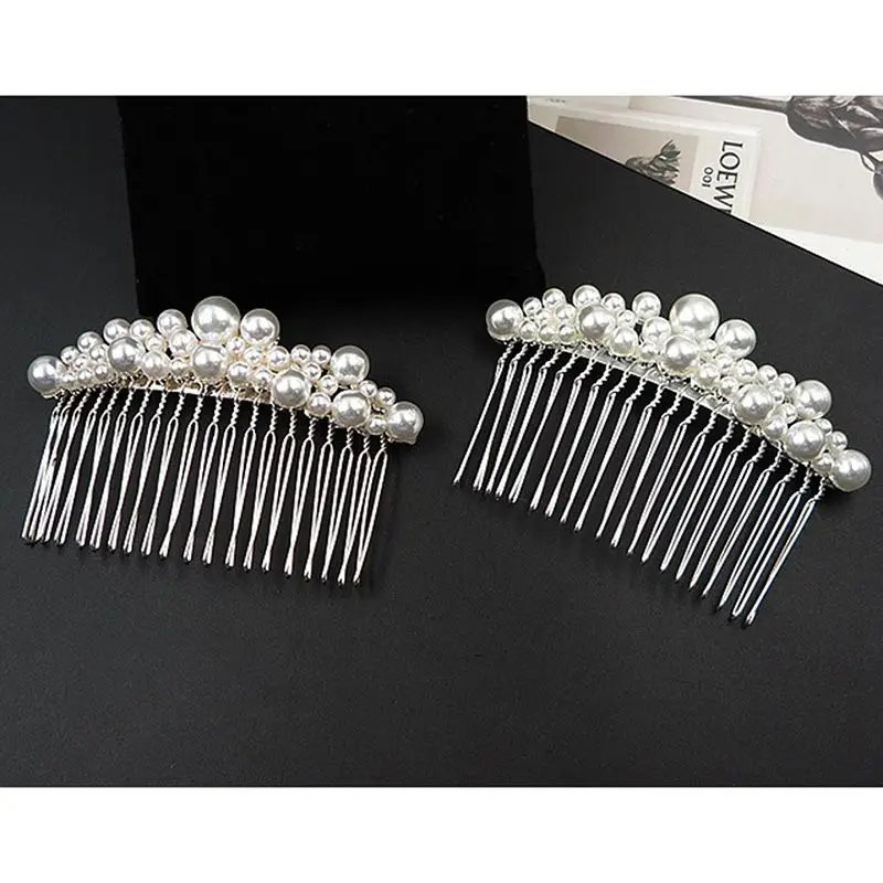 Bridal Toothed Artificial Pearl Hair Comb Sweet Women Girls Alloy Headwear Hair Accessories Wedding Gifts
Bridal Toothed Artificial Pearl Hair Comb Sweet Women Girls Alloy Headwear Hair Accessories Wedding Gifts