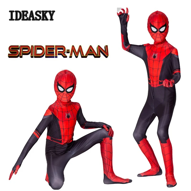 spider man spider-man spiderman far from home Peter Parker cosplay suit mask costume for kids children boys adult men Superhero
spider man spider-man spiderman far from home Peter Parker cosplay suit mask costume for kids children boys adult men Superhero