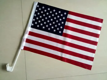 free shipping NEW 30x45cm American car flag 12x18inch USA window flag bearer standard-bearer waving flags 
free shipping NEW 30x45cm American car flag 12x18inch USA window flag bearer standard-bearer waving flags