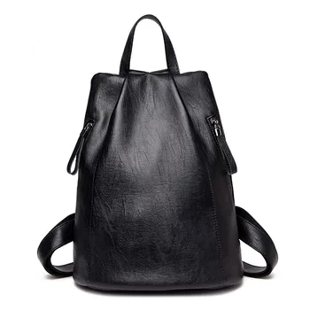 Women Bag Fashion Simple Style Leather School Bag Backpack for Teenage Girls Mochila Feminina Rucksack Vintage Casual Travel Bag
Women Bag Fashion Simple Style Leather School Bag Backpack for Teenage Girls Mochila Feminina Rucksack Vintage Casual Travel Bag