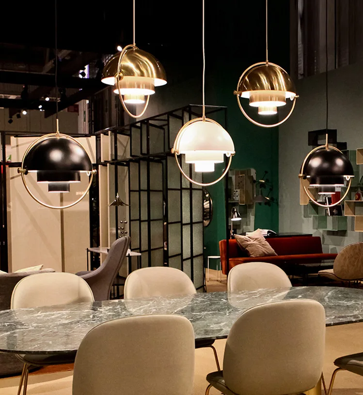 Danish Nordic Modern Minimalist Semicircle Pendant Lamp Iron Pendant Light for Living Room Bar Bedroom Restaurant Lighting Decor
Danish Nordic Modern Minimalist Semicircle Pendant Lamp Iron Pendant Light for Living Room Bar Bedroom Restaurant Lighting Decor