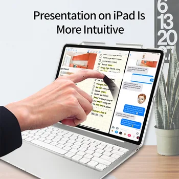 Wireless Bluetooth Smart Case for iPad Pro 12.9 rotation case Smart keyboard Anti-fall Luxury business Bluetooth keyboard box
Wireless Bluetooth Smart Case for iPad Pro 12.9 rotation case Smart keyboard Anti-fall Luxury business Bluetooth keyboard box