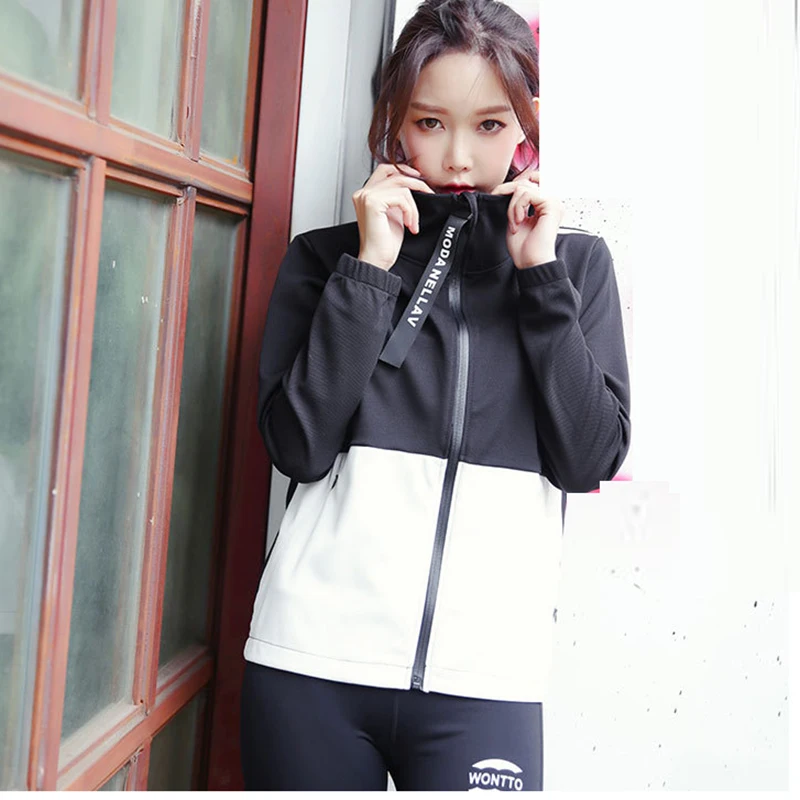 Voobuyla Women Running Jacket Zipper Hooded Patchwork Jackets Sports Long sleeve Coat Sportwear Fitness Yoga Workout Outerwear
Voobuyla Women Running Jacket Zipper Hooded Patchwork Jackets Sports Long sleeve Coat Sportwear Fitness Yoga Workout Outerwear
