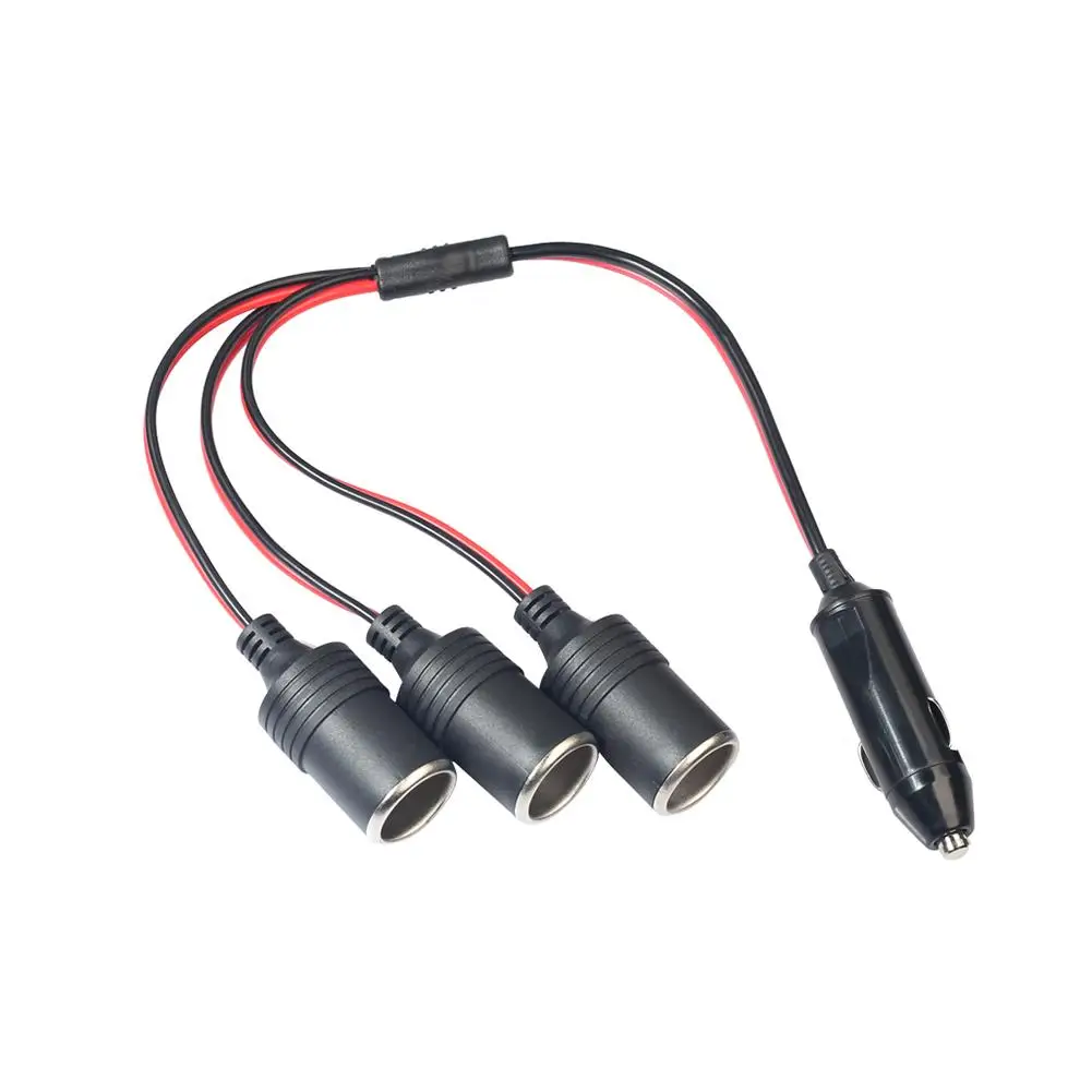 Portable 180W Car 1 Male to 3 Female Cigarette Lighter Charger Cable Splitter Car Accessories
Portable 180W Car 1 Male to 3 Female Cigarette Lighter Charger Cable Splitter Car Accessories