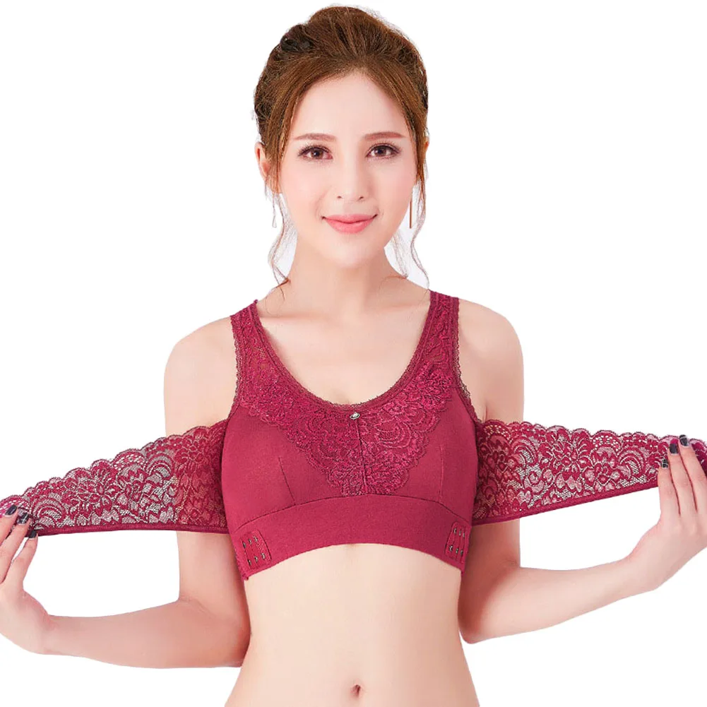 Wireless Front Cross Side Buckle Lace Lift Bra Breathable for Sports Yoga Running JL
Wireless Front Cross Side Buckle Lace Lift Bra Breathable for Sports Yoga Running JL