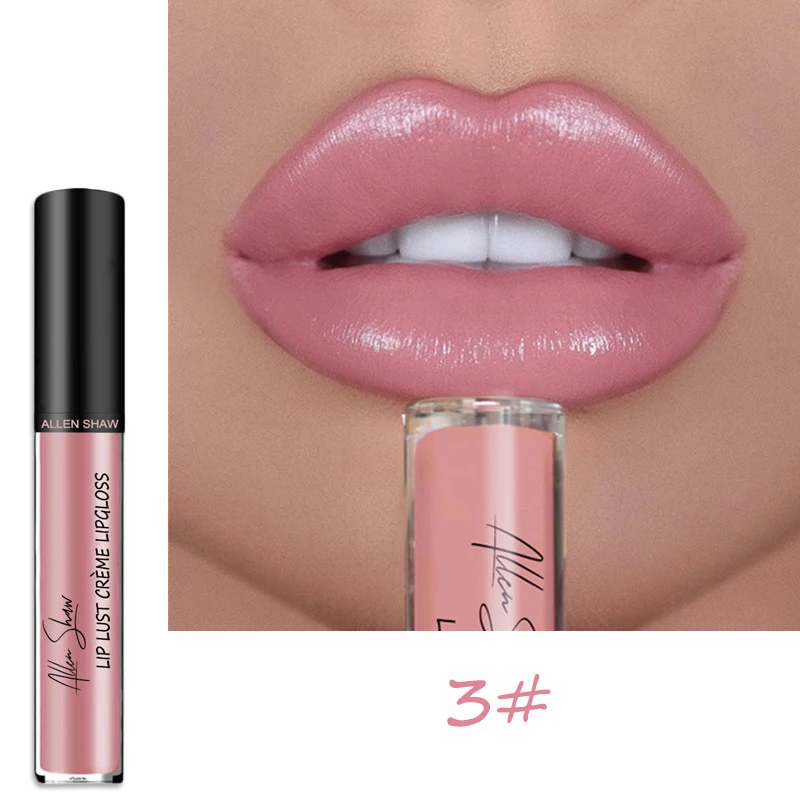New Allen shaw Brand glitter lip gloss liquid lipstick nude waterproof lasting moisturizing sexy female lip glaze makeup TSLM1
New Allen shaw Brand glitter lip gloss liquid lipstick nude waterproof lasting moisturizing sexy female lip glaze makeup TSLM1