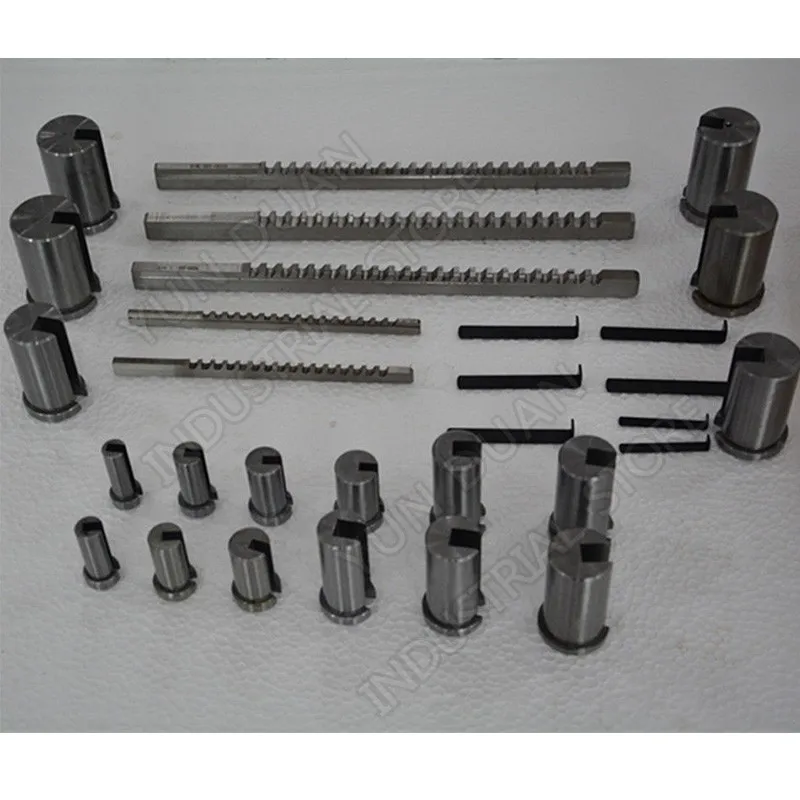 Keyway Broach наборы дюймового размера Push-Type с втулками и шимами HSS Для CNC Broaching Metalworking