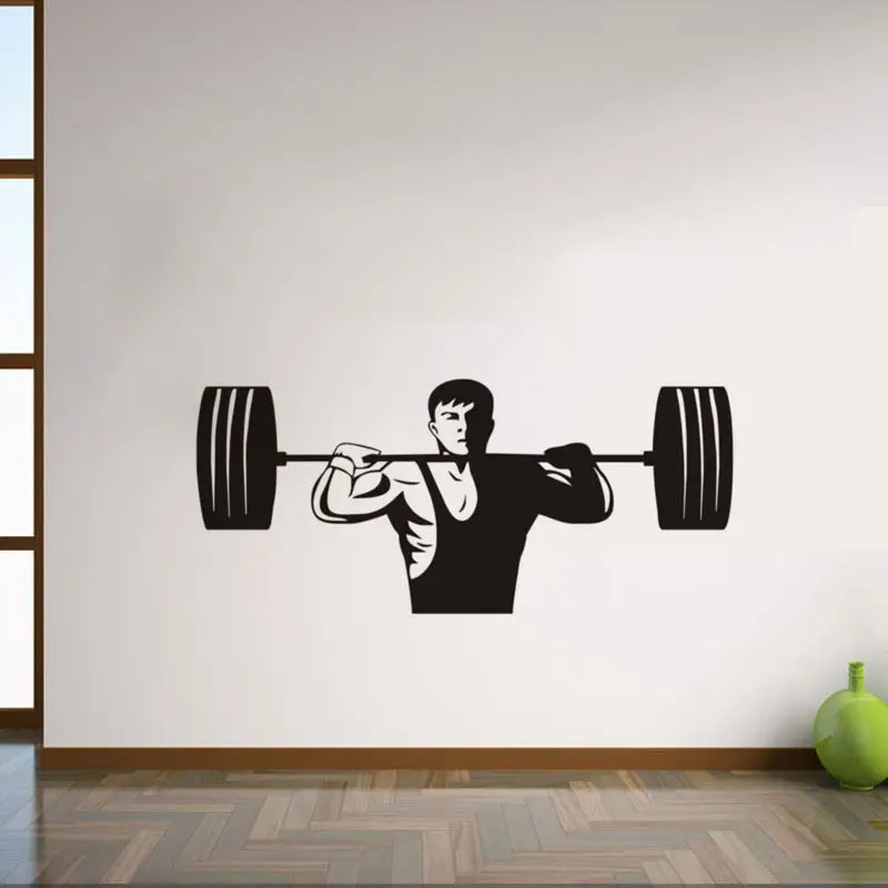 Strong Athletes Weightlifting Vinyl Wall Stickers High Quality Removable Waterproof Wall Decal For GYM Background Bedroom SA023B
Strong Athletes Weightlifting Vinyl Wall Stickers High Quality Removable Waterproof Wall Decal For GYM Background Bedroom SA023B