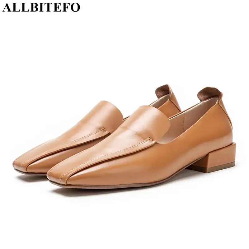 ALLBITEFO high quality genuine leather square toe thick heel women Lok shoe women high heel shoes fashion casual women shoes
ALLBITEFO high quality genuine leather square toe thick heel women Lok shoe women high heel shoes fashion casual women shoes