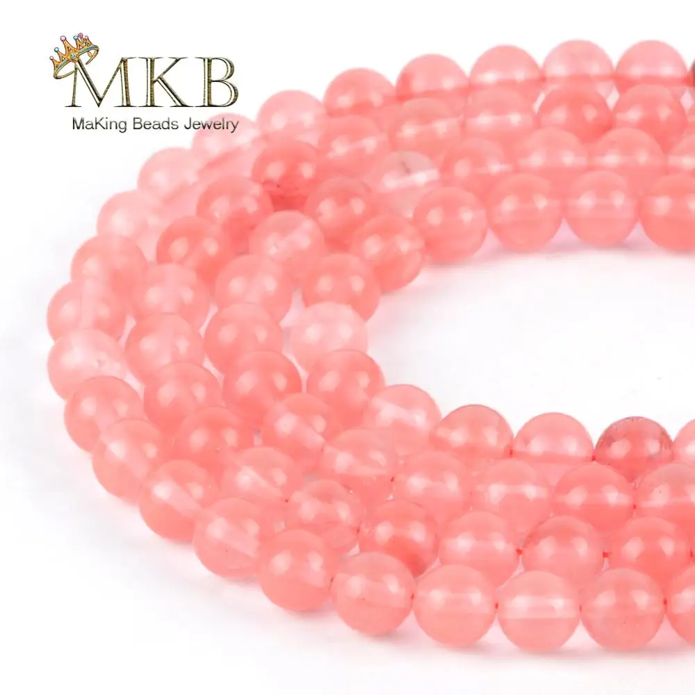 Natural Stone Beads Watermelon Red Cherry Crystal Round Spacer Beads For Jewelry Making 4 6 8 10 12mm Diy Bracelet 15" Strand
Natural Stone Beads Watermelon Red Cherry Crystal Round Spacer Beads For Jewelry Making 4 6 8 10 12mm Diy Bracelet 15" Strand