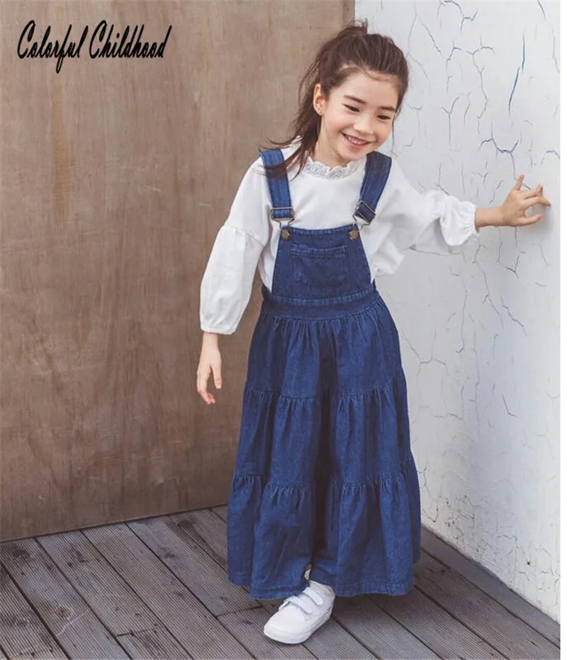 Girls Summer New Baby Girls Clothing Sets Fashion Style Cotton long-sleeve Shirts+jean Dress 2Pcs toddler Girls Clothes 4-16y
Girls Summer New Baby Girls Clothing Sets Fashion Style Cotton long-sleeve Shirts+jean Dress 2Pcs toddler Girls Clothes 4-16y