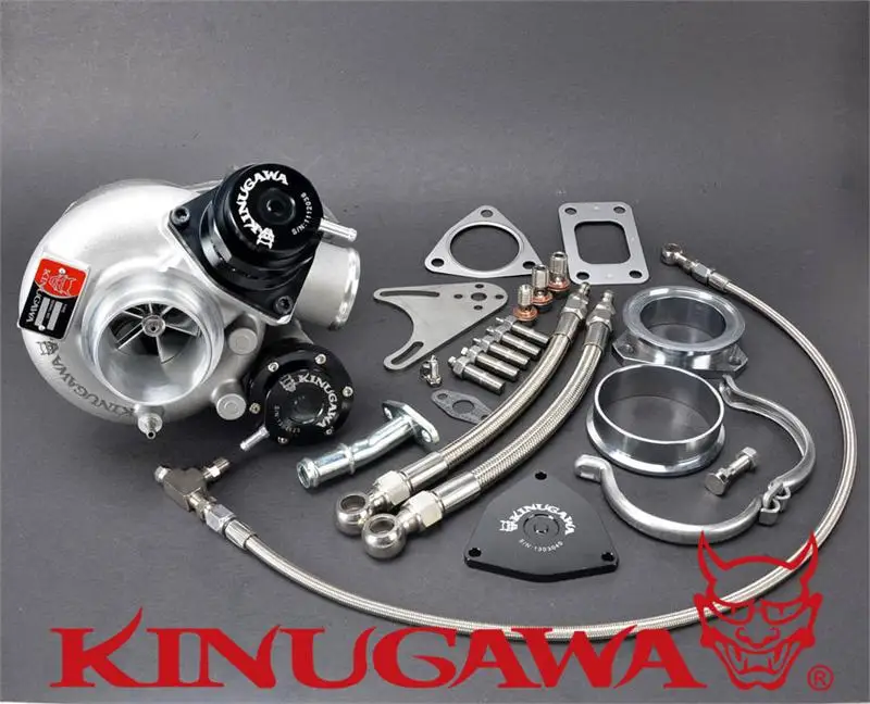 Фото Kinugawa Billet Turbocharger 2.4" TD06SL2-20G 8cm T3 Flange Internal Gated w/ Blow Off Valve | Автомобили и мотоциклы