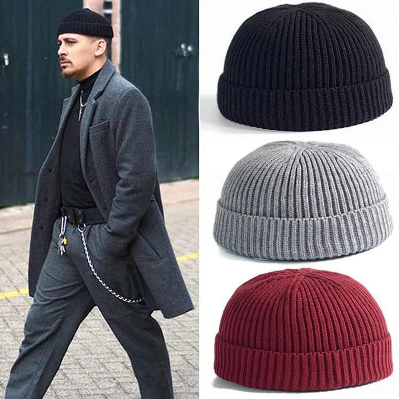 Women Hats Winter Knitted Men Beanie Hat Skullcap Sailor Cap Cuff Brimless Retro Navy Style Beanie for Men Short Hat TTM-CZX2
Women Hats Winter Knitted Men Beanie Hat Skullcap Sailor Cap Cuff Brimless Retro Navy Style Beanie for Men Short Hat TTM-CZX2