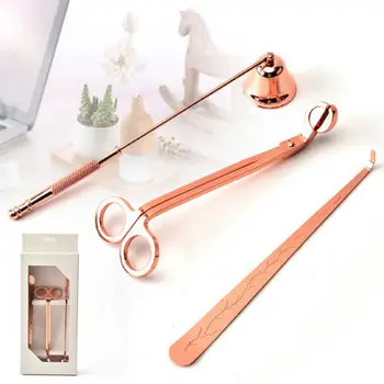 Stainless Steel Candle Repair Tool 3 Pieces Set, Candle Wick Trimmer, Candle Wick Dipper, Candle Snuffer, Gold/Silver/Rose Gold
Stainless Steel Candle Repair Tool 3 Pieces Set, Candle Wick Trimmer, Candle Wick Dipper, Candle Snuffer, Gold/Silver/Rose Gold