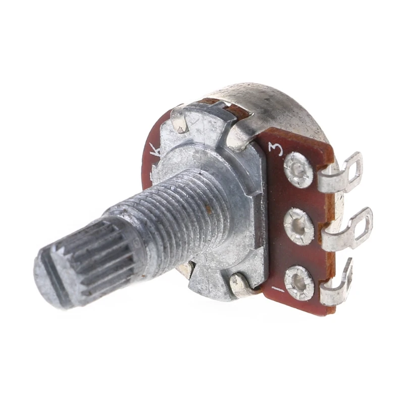 A25K Potentiometer Splined Pot Electric Guitar Bass Effect Amp Tone Volume 18mm Shaft Parts KI-5U87
A25K Potentiometer Splined Pot Electric Guitar Bass Effect Amp Tone Volume 18mm Shaft Parts KI-5U87