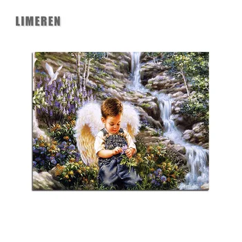 DIY Oil Painting By Numbers Frameless Paint On Canvas Modern Wall Pictures For Living Room Wall Art Home Decor Angel Boy
DIY Oil Painting By Numbers Frameless Paint On Canvas Modern Wall Pictures For Living Room Wall Art Home Decor Angel Boy